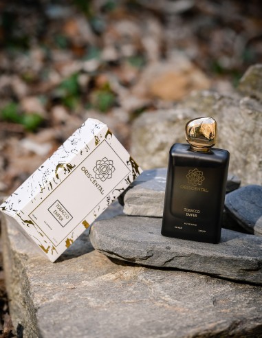 Parfum arabesc Tobacco Emper pentru barbati cu miros de vanilie si tabac din gama Oriscental Dubai.