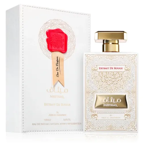 Apa de Parfum Meethaq Extrait de Rouge, Ard Al Zaafaran, Unisex 100ml