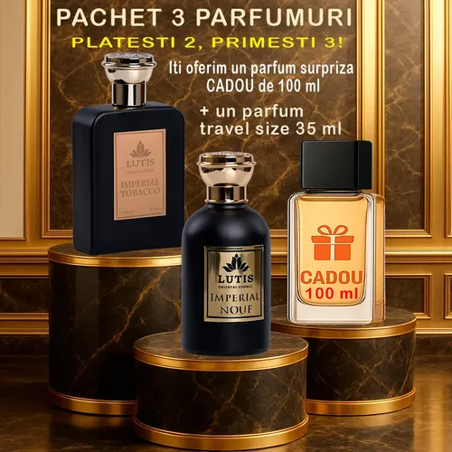 Pachet Parfum Arabesc El si Ea Imperial Tobacco - Imperial Nouf+Parfum Cadou surpriză 100ml